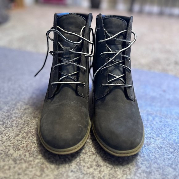 Timberland Amston Wedge Boots Size 9 - Picture 3 of 7